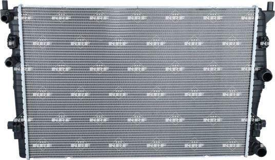 NRF 550278 - Радіатор, охолодження двигуна autocars.com.ua