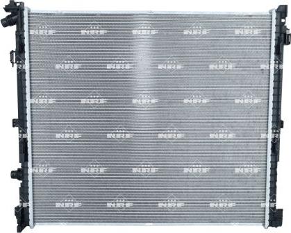NRF 550282 - Радіатор, охолодження двигуна autocars.com.ua