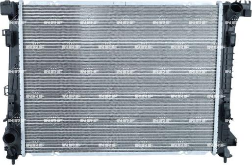 NRF 550320 - Радіатор, охолодження двигуна autocars.com.ua