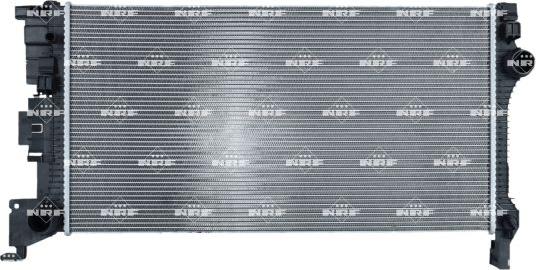 NRF 550353 - Радіатор, охолодження двигуна autocars.com.ua