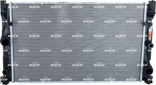 NRF 550367 - Радіатор, охолодження двигуна autocars.com.ua