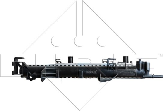 NRF 55319 - Радіатор, охолодження двигуна autocars.com.ua
