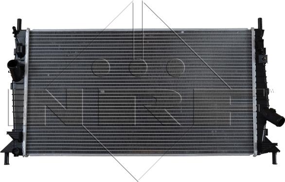 NRF 55327 - Радіатор, охолодження двигуна autocars.com.ua