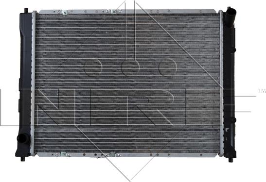 NRF 55339 - Радиатор, охлаждение двигателя avtokuzovplus.com.ua