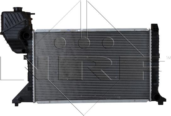 NRF 55348 - Радиатор, охлаждение двигателя avtokuzovplus.com.ua
