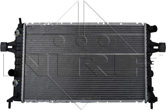 NRF 55351 - Радиатор, охлаждение двигателя autodnr.net