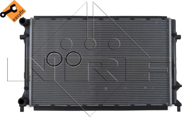 NRF 56153 - Радіатор, охолодження двигуна autocars.com.ua
