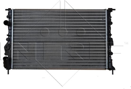 NRF 58025 - Радиатор, охлаждение двигателя avtokuzovplus.com.ua