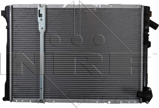 NRF 58060 - Радіатор, охолодження двигуна autocars.com.ua
