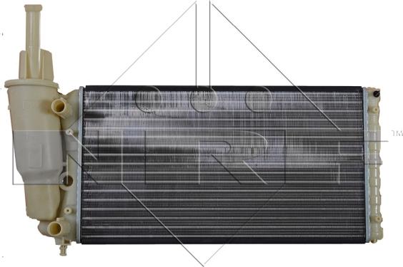 NRF 58072 - Радиатор, охлаждение двигателя avtokuzovplus.com.ua