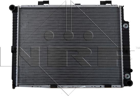 NRF 58100 - Радіатор, охолодження двигуна autocars.com.ua