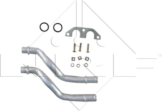 NRF 58150 - Теплообмінник, опалення салону autocars.com.ua