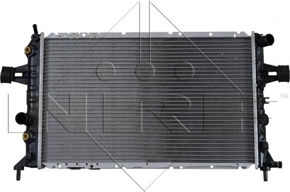 NRF 58178 - Радіатор, охолодження двигуна autocars.com.ua