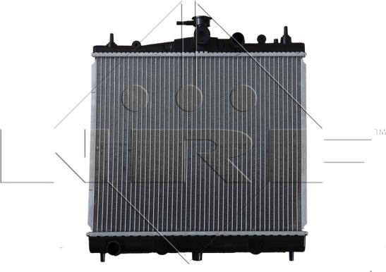 NRF 58187 - Радіатор, охолодження двигуна autocars.com.ua