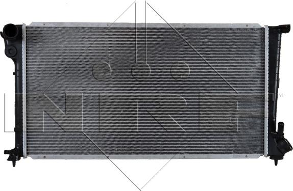 NRF 58189 - Радіатор, охолодження двигуна autocars.com.ua