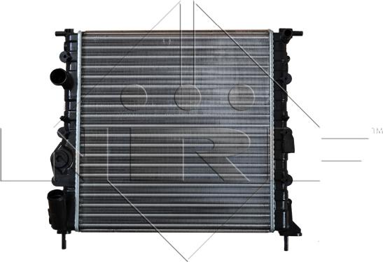 NRF 58196 - Радіатор, охолодження двигуна autocars.com.ua
