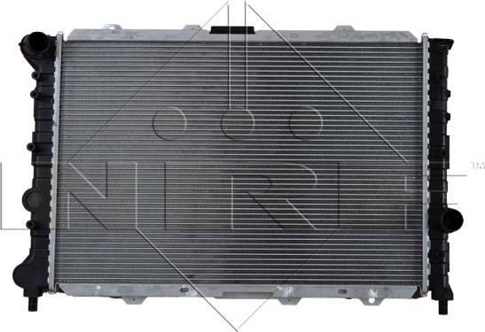 NRF 58202 - Радіатор, охолодження двигуна autocars.com.ua