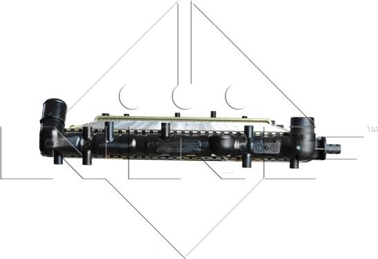 NRF 58215 - Радіатор, охолодження двигуна autocars.com.ua