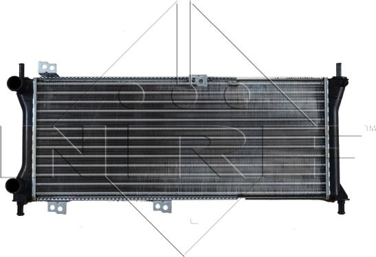 NRF 58225 - Радіатор, охолодження двигуна autocars.com.ua