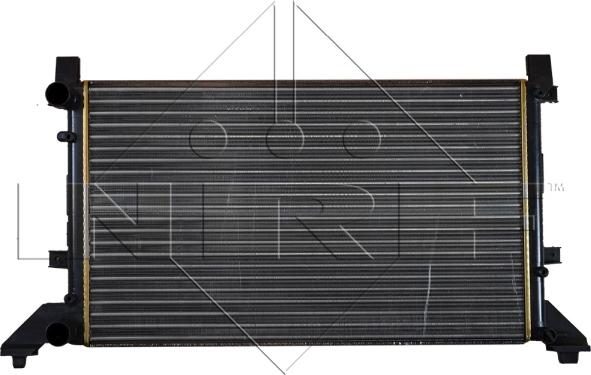 NRF 58240 - Радіатор, охолодження двигуна autocars.com.ua