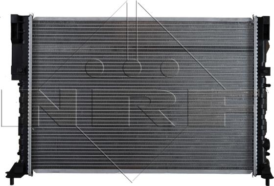 NRF 58242 - Радіатор, охолодження двигуна autocars.com.ua