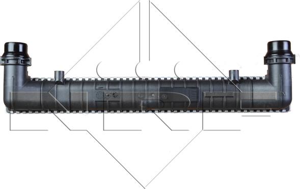 NRF 58258 - Радіатор, охолодження двигуна autocars.com.ua