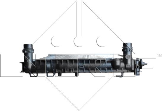 NRF 58259 - Радиатор, охлаждение двигателя avtokuzovplus.com.ua