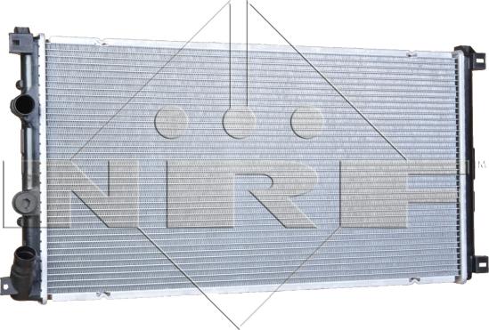 NRF 58324 - Радіатор, охолодження двигуна autocars.com.ua