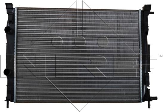 NRF 58327 - Радіатор, охолодження двигуна autocars.com.ua