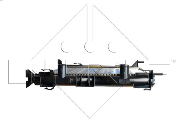 NRF 58328 - радіатор autocars.com.ua