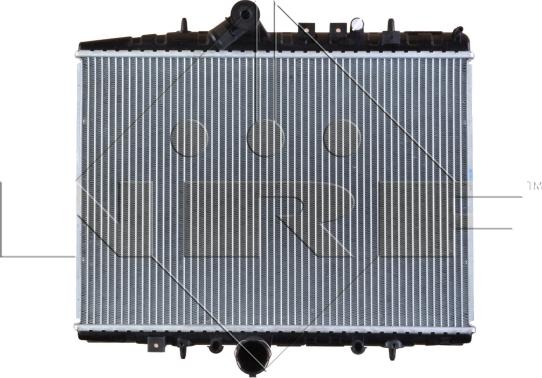 NRF 58351 - Радиатор, охлаждение двигателя avtokuzovplus.com.ua