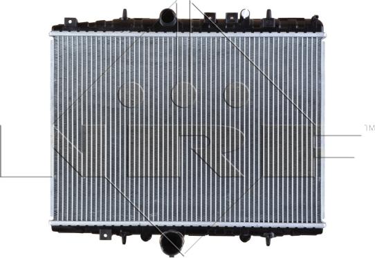 NRF 58352 - Радіатор, охолодження двигуна autocars.com.ua