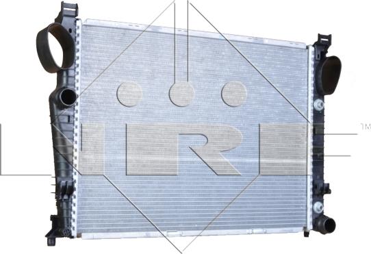 NRF 58366 - Радіатор, охолодження двигуна autocars.com.ua