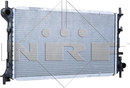NRF 58375 - Радіатор, охолодження двигуна autocars.com.ua