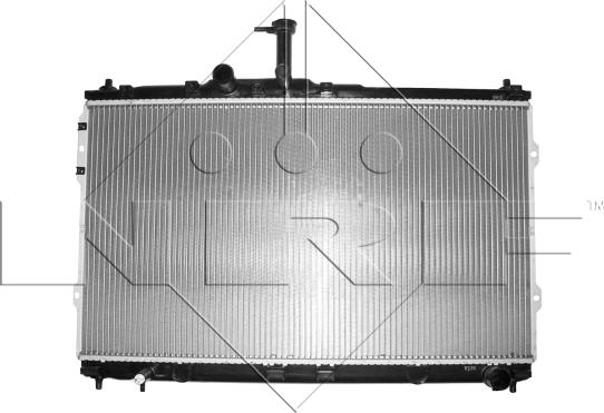 NRF 58420 - Радиатор, охлаждение двигателя avtokuzovplus.com.ua