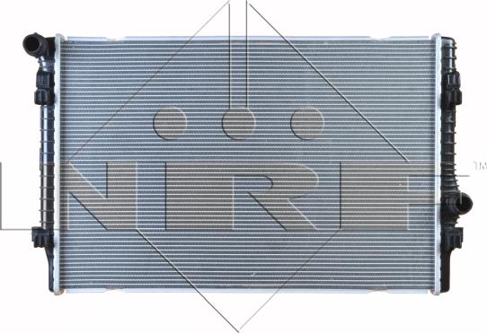 NRF 58437 - Радиатор, охлаждение двигателя avtokuzovplus.com.ua
