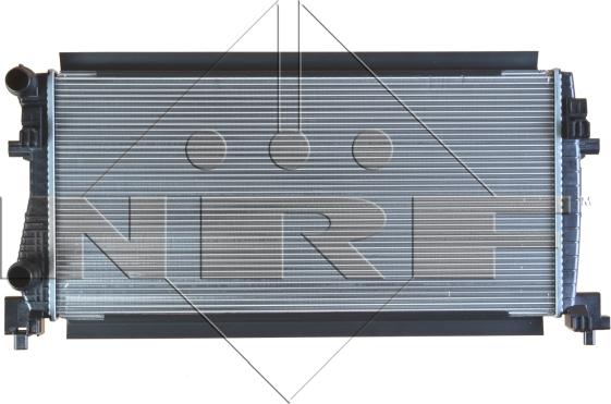 NRF 58438 - Радіатор, охолодження двигуна autocars.com.ua