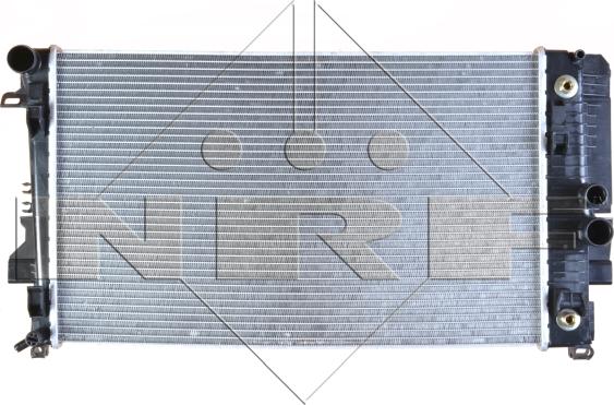 NRF 58440 - Радіатор, охолодження двигуна autocars.com.ua