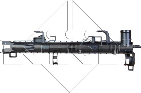 NRF 58443 - Радиатор, охлаждение двигателя avtokuzovplus.com.ua