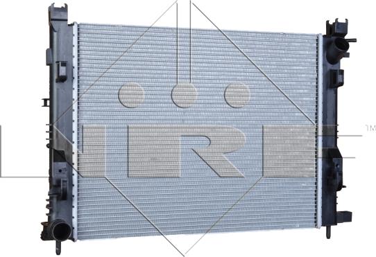 NRF 58443 - Радіатор, охолодження двигуна autocars.com.ua