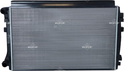 NRF 58453 - Радіатор, охолодження двигуна autocars.com.ua