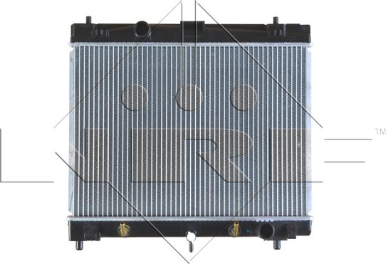 NRF 58495 - Радиатор, охлаждение двигателя avtokuzovplus.com.ua