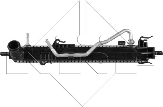 NRF 58556 - радіатор autocars.com.ua