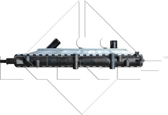 NRF 58785 - Радіатор, охолодження двигуна autocars.com.ua