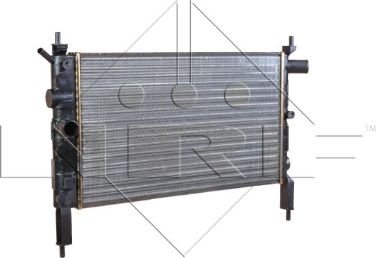 NRF 58930 - Радіатор, охолодження двигуна autocars.com.ua