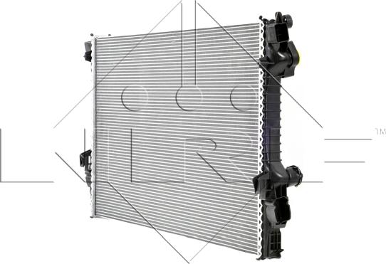 NRF 59172 - Радиатор, охлаждение двигателя autodnr.net