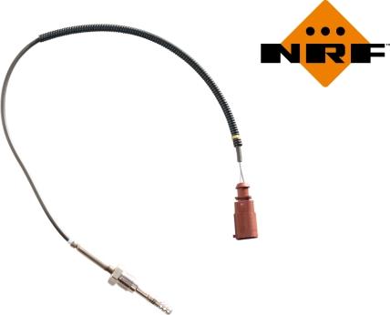 NRF 707027 - Датчик, температура вихлопних газів autocars.com.ua