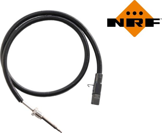 NRF 707076 - Датчик, температура вихлопних газів autocars.com.ua