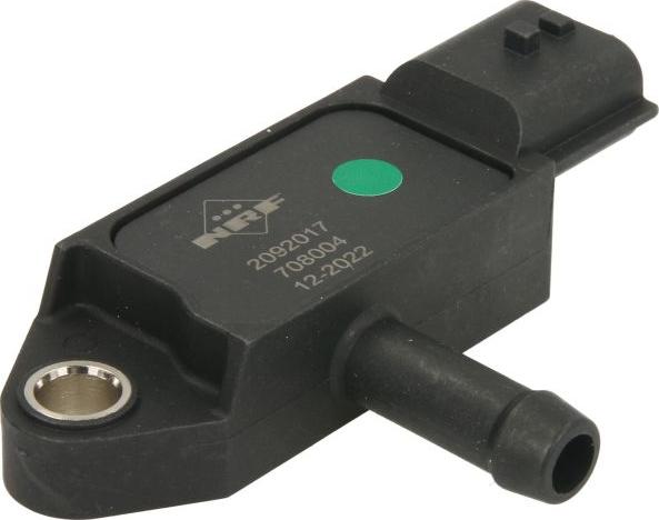 NRF 708004 - Датчик, тиск вихлопних газів autocars.com.ua