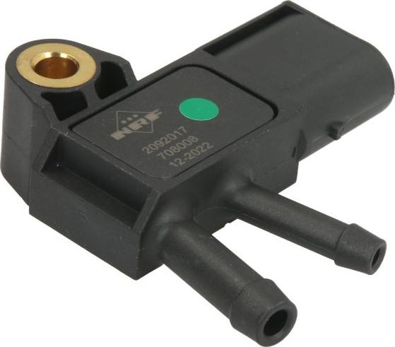 NRF 708008 - Датчик, тиск вихлопних газів autocars.com.ua